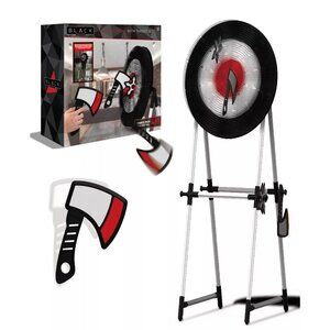 Black Series Lightweight Set 3 Plastic Axes Throwing Target Black Size OS NWB